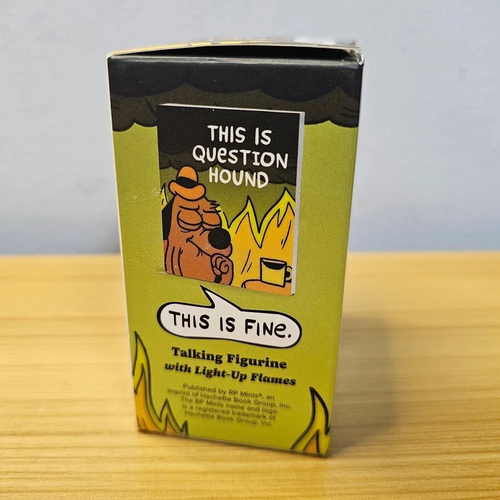 This Is Fine Talking Figurine: With Light and Sound! (RP Minis)